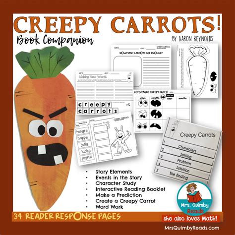 Mrsquimbyreads Teaching Resources Halloween Craftivity For Creepy