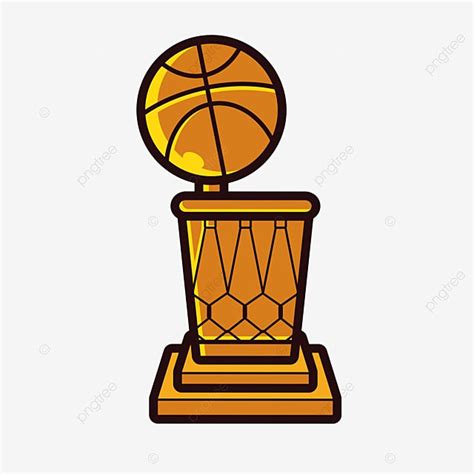 Nba Trophy Clipart Basket Ball Wikiclipart