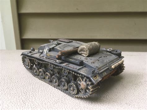 German Sturmgeschutz Iii Ausfb Tank Plastic Model Military Vehicle