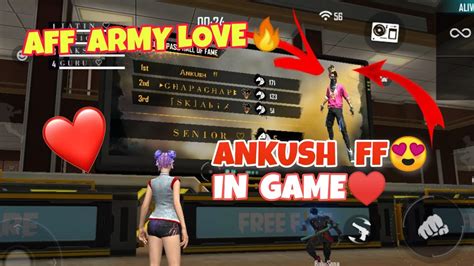 Youtube rankings, let's play and review database, video game stats and more. ANKUSH FREE FIRE IN MY GAME!!😍 TEAM UP WITH ANKUSH FF♥️♥️ ...