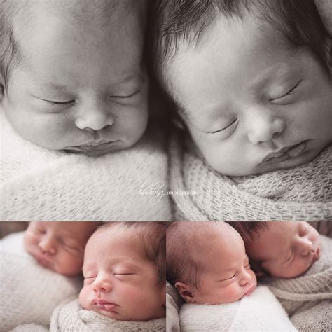 Beautiful Twin Newborn Baby Portrait Taken At Ludwig