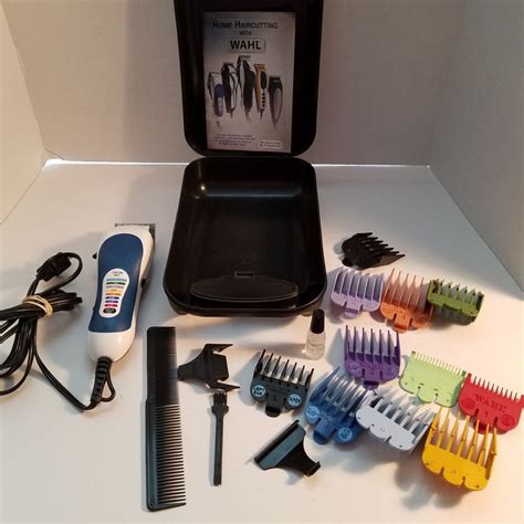 06/07/19 2:40 am et auction end date: Wahl Precision Adjustable Color Set Hair Clipper Trimmer ...