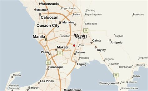 Maps Pasig Street Map Philippines Gambaran
