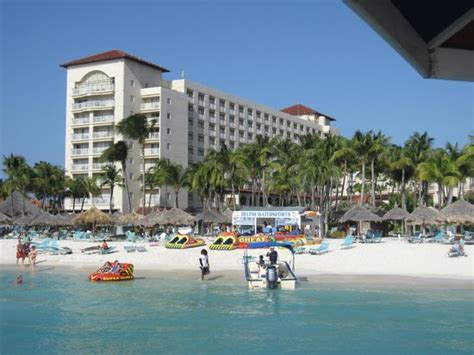 View Of The Hyatt And Beach From Piets Pier Bar Picture