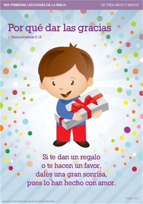 Por qué dar las gracias | Spanish, Biblia and Kid