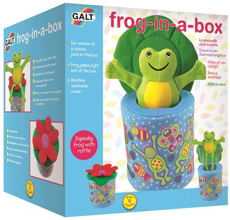 Galt Frog In A Box Baby Toddler Toys And Activities Bnip Ebay