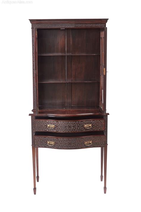Check spelling or type a new query. Antique Mahogany Blind Fret Display Cabinet - Antiques Atlas