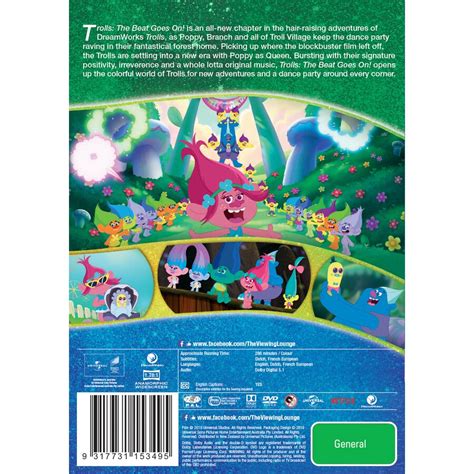 Trolls The Beat Goes On Season 2 Dvd Big W