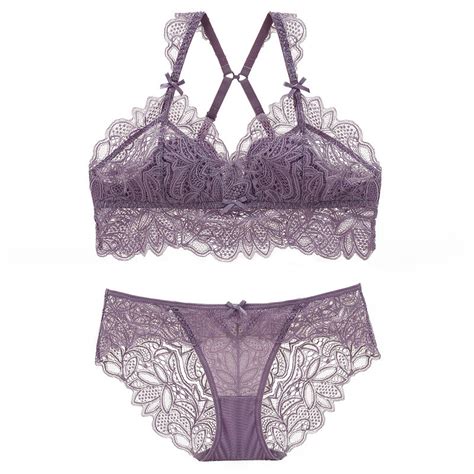 Sexy Lingerie Soft Woman Panties Comfortable Sexy Underwear Bra Sets Lace Underpants China