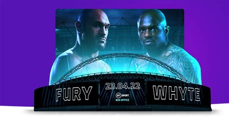 fury vs whyte live on bt sport box office