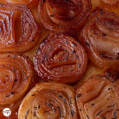 Tarte tatin d oignons