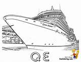 Ship Coloring Cruise Queen Elizabeth Yescoloring Ships Ocean Liner Colouring Titanic Template Boys Sketch Victoria Swanky Printables sketch template