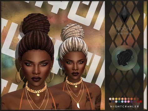Woman Hair Dreadlocks Hairstyle Fashion The Sims 4 P3 Sims4 Clove