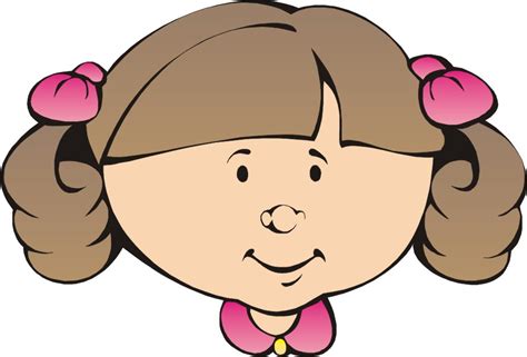 Female Cartoon Faces Clipart Best