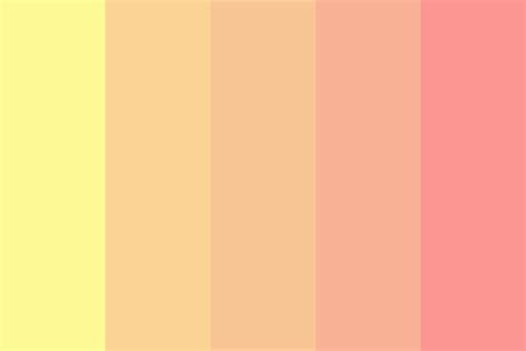 Light Peach Color Hex Peaches Color Palette Posts Must Be About The