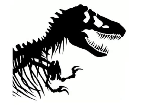 Jurassic Park Silhouette At Getdrawings Free Download