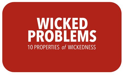 What Is A Wicked Problem Sarkar And Kotler The Wicked7 Project
