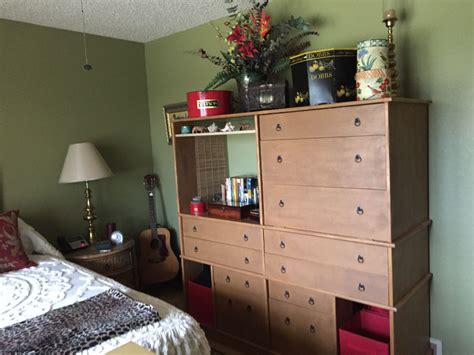 Amazon's choicefor bedroom entertainment center. Repurposing an entertainment center into a master bedroom ...