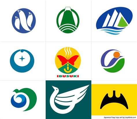 The Abstract And Unique Design Of The Japanese Municipal Flags