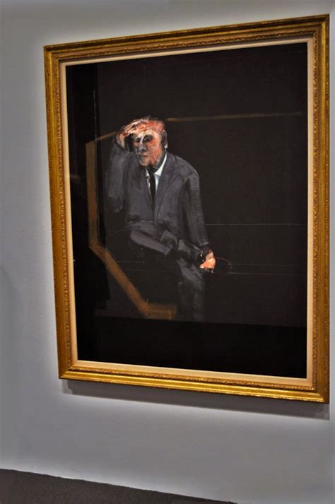 Francis Bacon En El Museo Self Portrait 1958 Oil On Canvas Dimensions