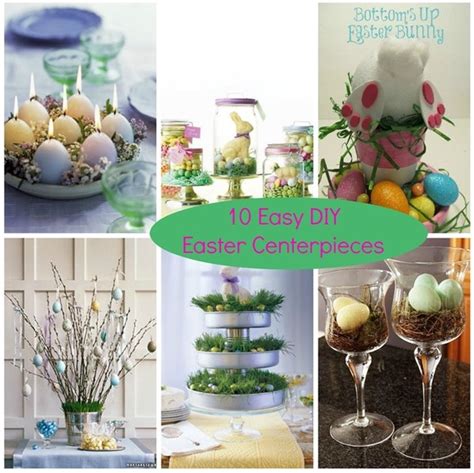 10 Easy Diy Easter Centerpieces Mumslounge