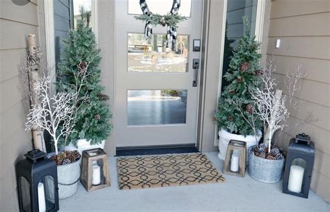 Pin By Vera Greco On Holiday Christmas Winter Porch Porch