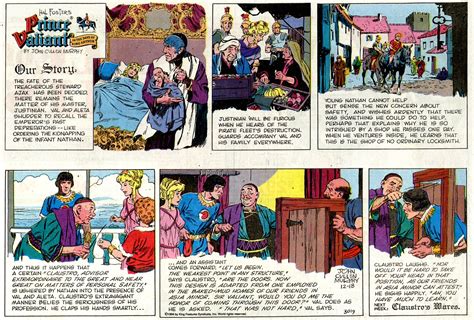Old Fashioned Comics Hal Fosters Prince Valiant Sunday Strips 1994