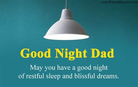 Good Night Wishes For Father Good Night Sms Messages For Dad