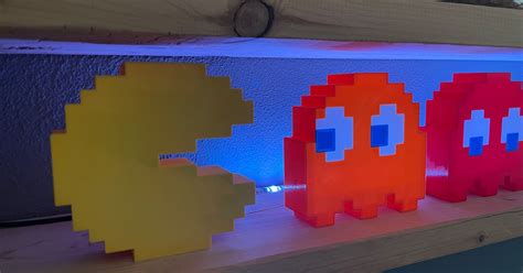 Pac Man Pixel Model By Jacob Download Free Stl Model