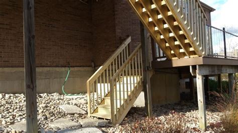 New Pressure Treated Steps Renovations Stairs Home