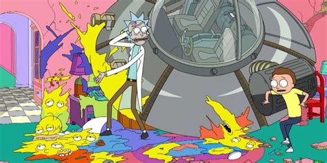 Rick And Morty Appear In Simpsons Season Finale Couch Gag