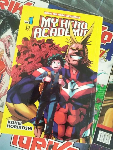 Mangá My Hero Academia 1 Livro Jbc Usado 24696895 Enjoei