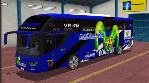 Delta baz 1 year ago. Livery BUS SHD SRIKANDI - VR46 - Bussid Lima Bintang