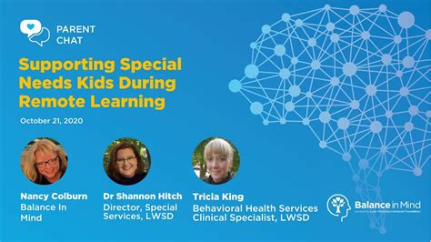 Supporting Your Special Needs Child During Remote Learning Youtube