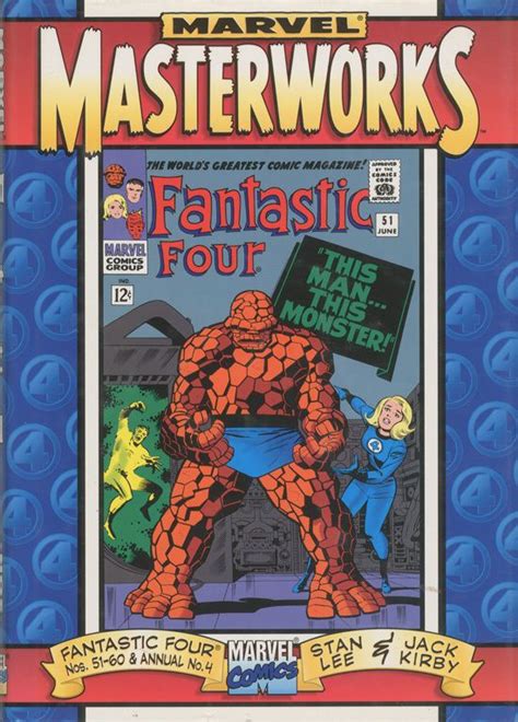 Marvel Masterworks Fantastic Four Nos 51 60 And Annual No 4 Marvel