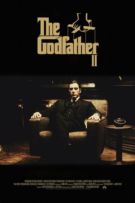 the godfather part ii 1974 poster my hot posters