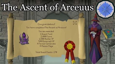 The Ascent Of Arceuus Osrs Quest Guide Youtube