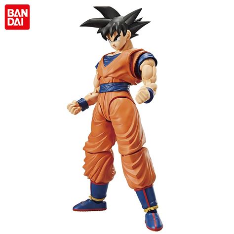Free delivery and returns on ebay plus items for plus members. Anime "Dragon Ball Z" Original BANDAI Figure rise Standard Assembly Action Figure Son Goku ...