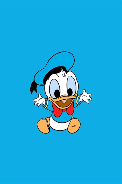 An Image Of Donald Duck In The Air