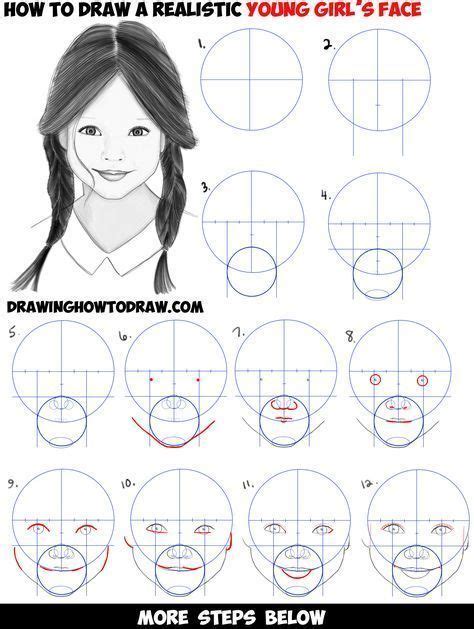 Gesicht Zeichnen Mädchen Anleitung Ein Weibliches Gesicht Zeichnen