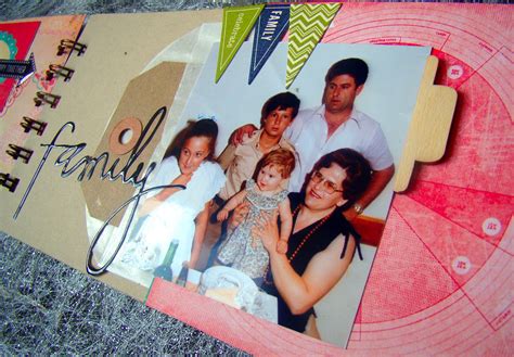 Judy Scrap álbum Mi Familia Para ScrapbookpasiÓn