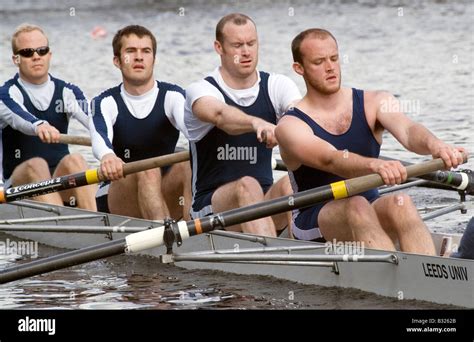 Teamwork Rowing Rowers Boat Row Team Oar Oars Stock Photo Alamy