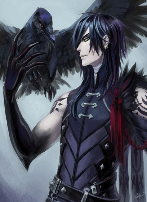 Crow By Kutty On Deviantart Anime Chicos