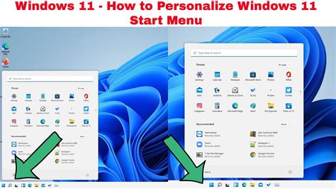 Windows 11 How To Personalize Windows 11 Start Menu How To