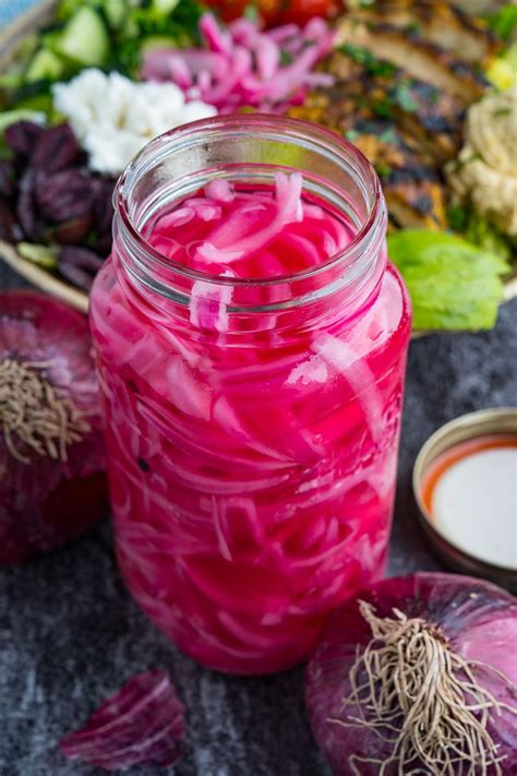 Keeps up to one month in the fridge. Pickled Red Onions | Recipe | Pickled red onions, Red ...