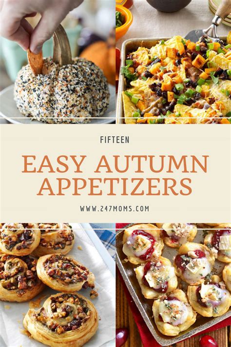 15 Easy Autumn Appetizers 247 Moms