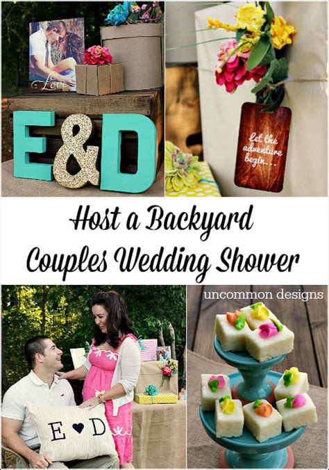 Backyard Couples Wedding Shower Uncommon Designs