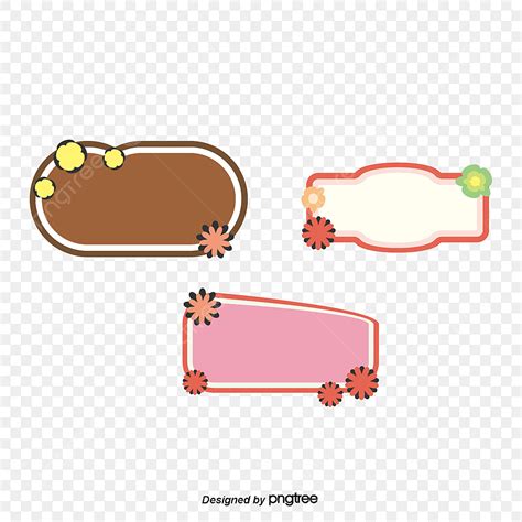 Cartoon Label Cute Animal Tag Cartoons Tag Tip Plate Png And Vector