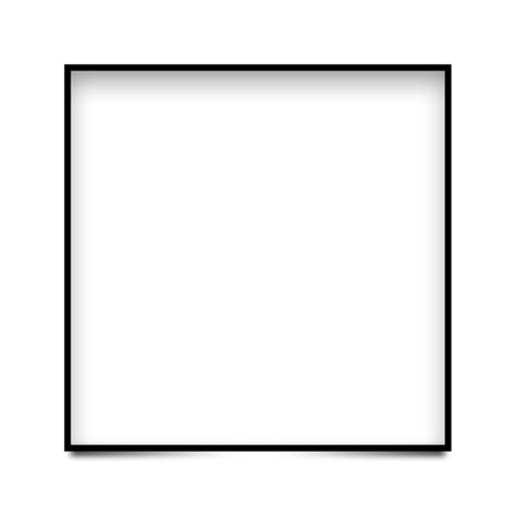 Border Square Black Png