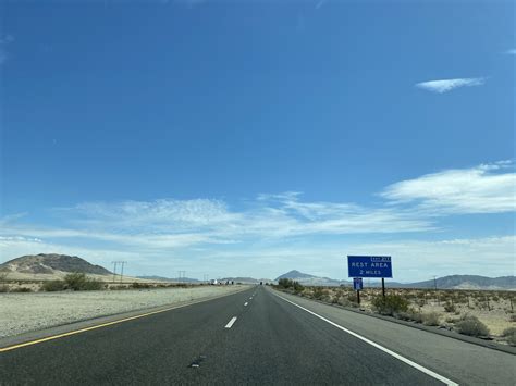 Interstate 15; the Mojave Freeway from Barstow to the Nevada State Line